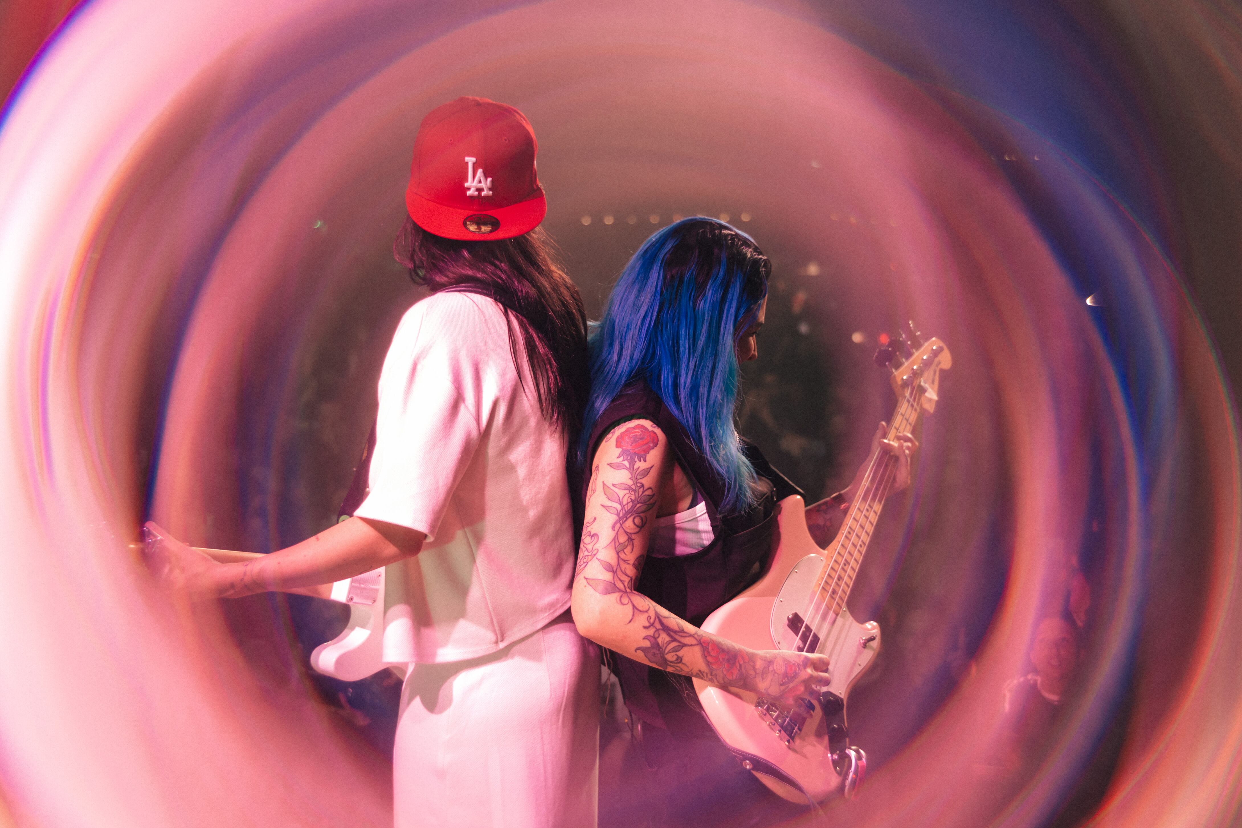 Acompañadas de su incondicional banda, las chicas de Marlena disfrutaron de principio a fin.