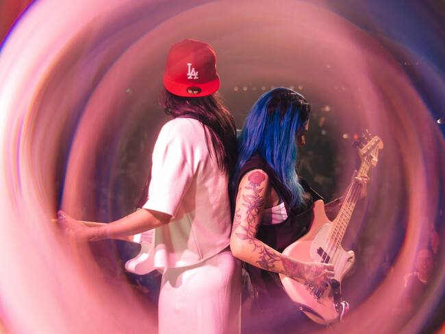 Acompañadas de su incondicional banda, las chicas de Marlena disfrutaron de principio a fin.