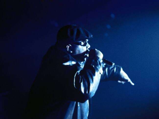 The Notorious B.I.G. en Londres en 1995