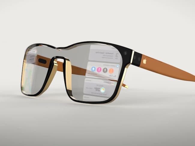 Render de las 'smartglasses' de Apple