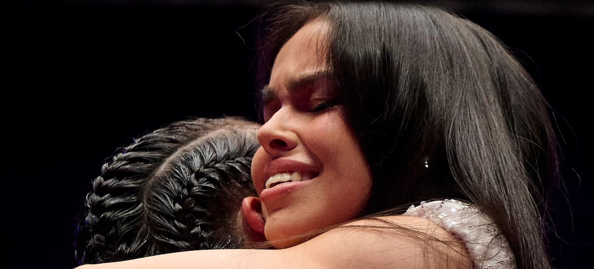 Marta Díaz y su hermana Laura Díaz, en 'La Velada 6'.