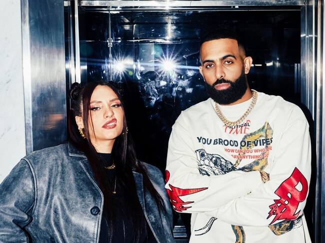 Lia Kali y Eladio Carrión en 'Chulx'