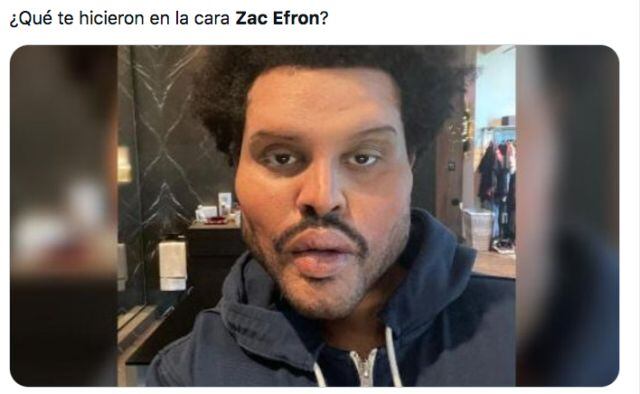 Memes del aspecto de Zac Efron