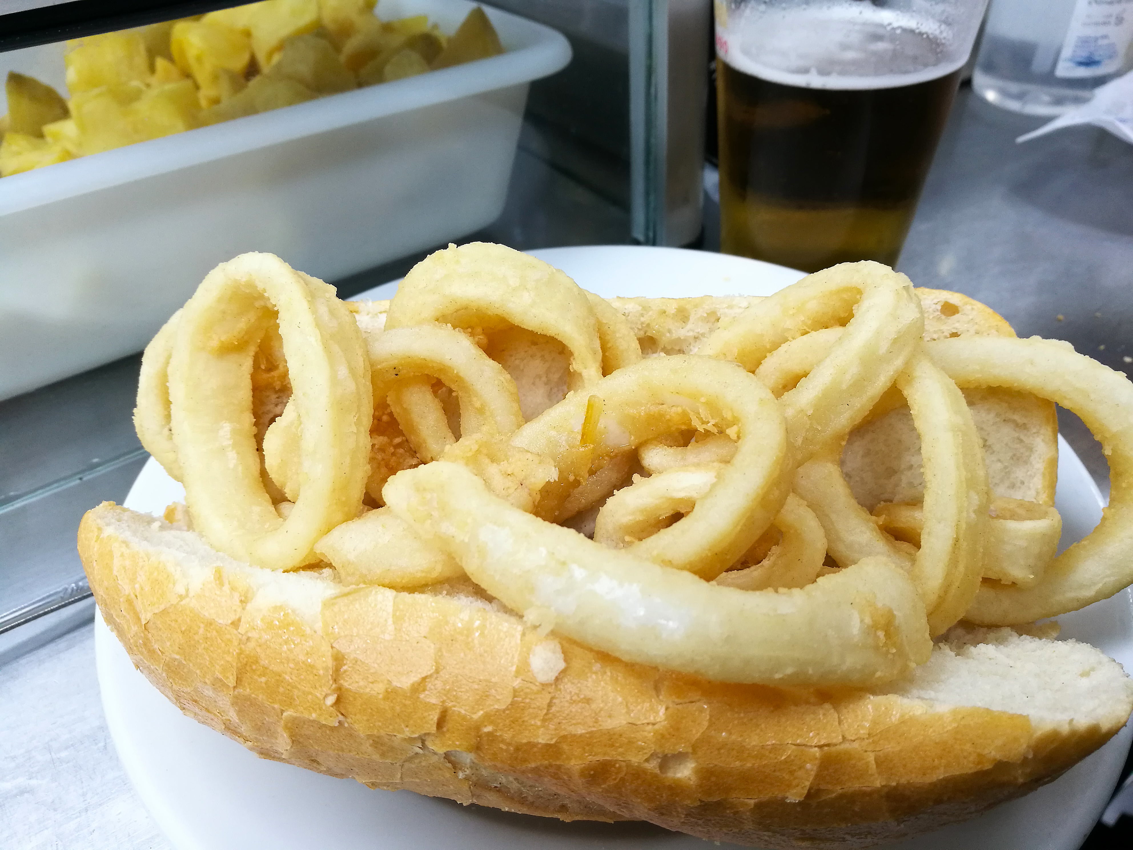 Bocadillo de Calamares