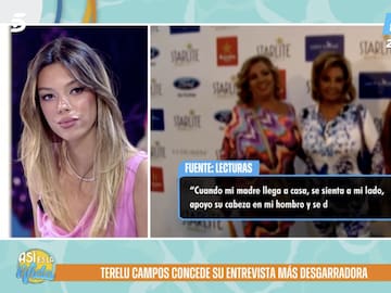 Alejandra Rubio sobre lo que ha dicho su madre, Terelu Campos, sobre María Teresa Campos: “Me ha sorprendido que profundice”