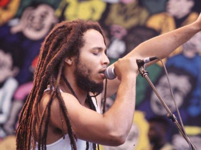 Ziggy Marley, en una actuación en directo de su gira 'Horde' en Nueva York en 1995.