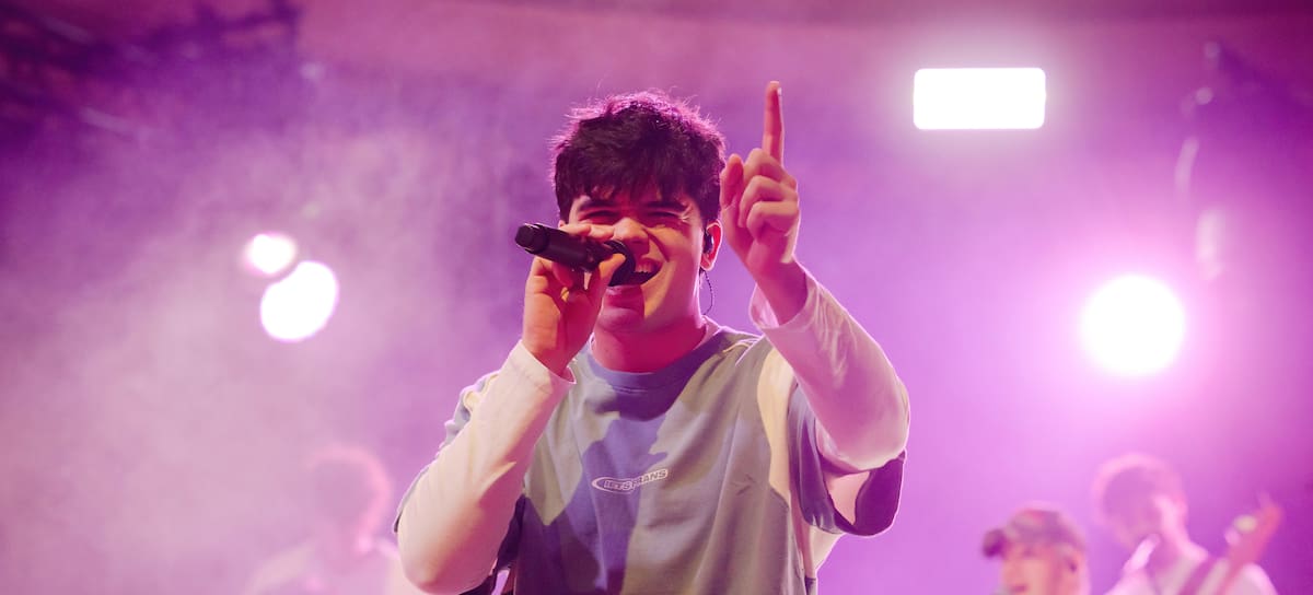 Iñigo Quintero, en concierto en Berlín en 2025