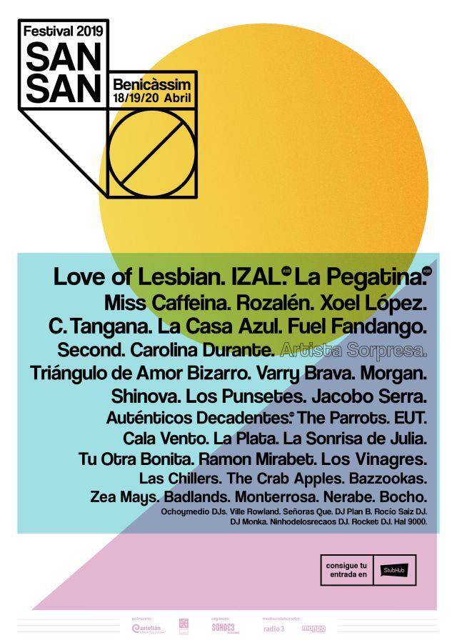 Cartel SanSan Festival 2019