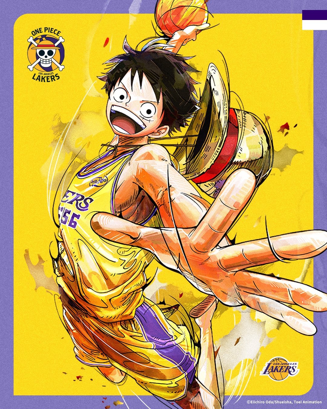 One Piece x Lakers