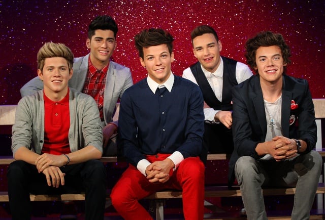 Las figuras de cera de One Direction se despiden del Madame Tussauds de Londres