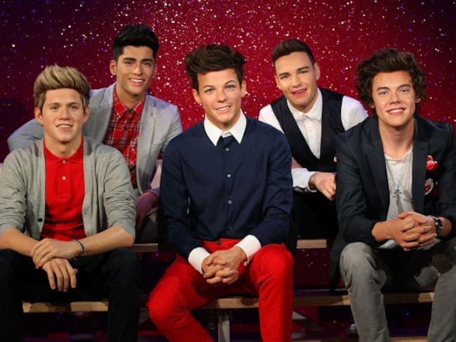 Las figuras de cera de One Direction se despiden del Madame Tussauds de Londres