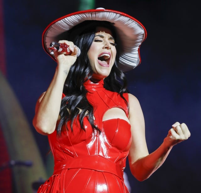 Katy Perry en el concierto