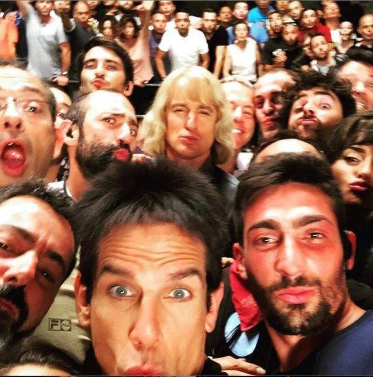 Ben Stiller y el elenco de "Zoolander 2"