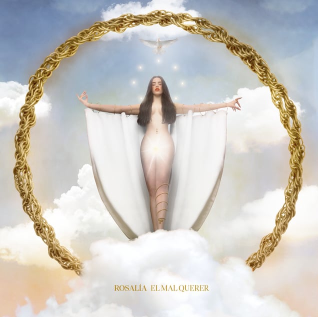 Portada del álbum 'El mal querer' de Rosalía (2018).
