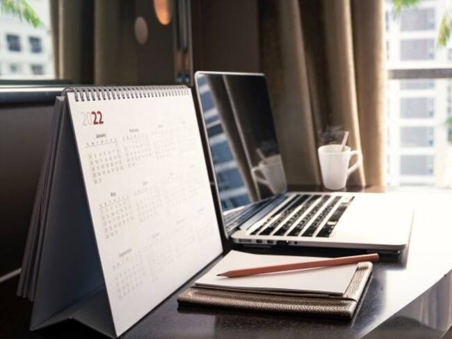 Calendario laboral de 2022.