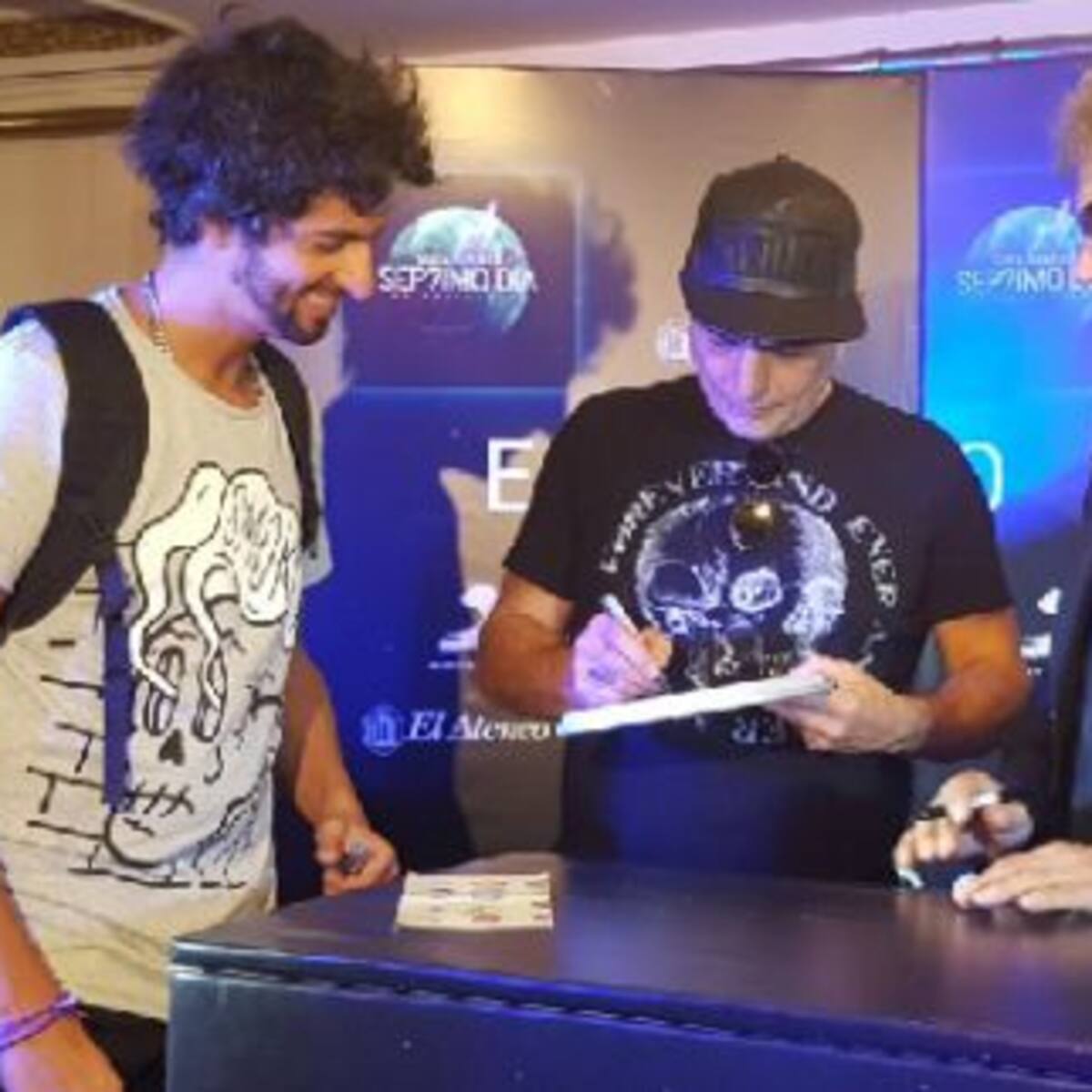 ¡Estuvimos en la firma de discos de 'Sép7imo Día'!