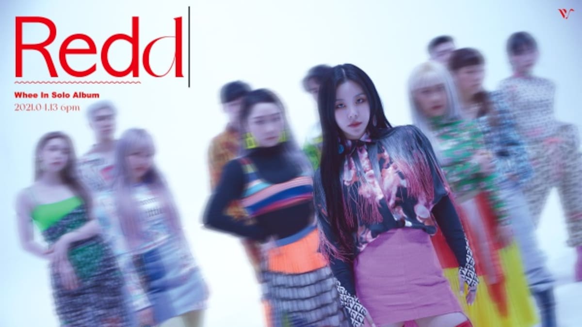 Wheein muestra sus propios colores en Water Color