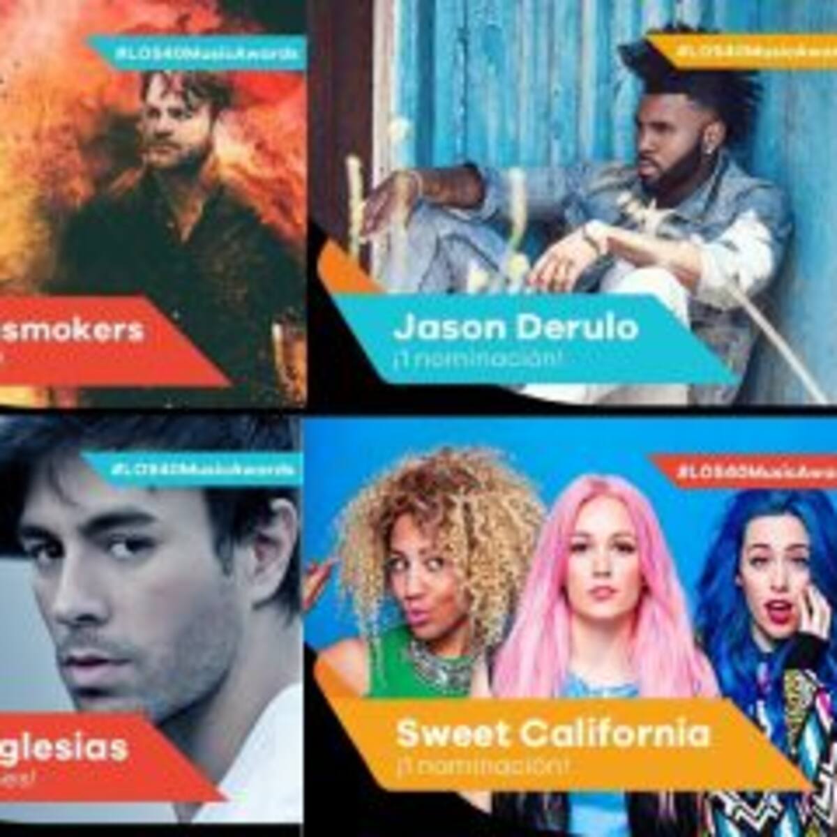 ¡Seguí los premios de #Los40 en vivo!