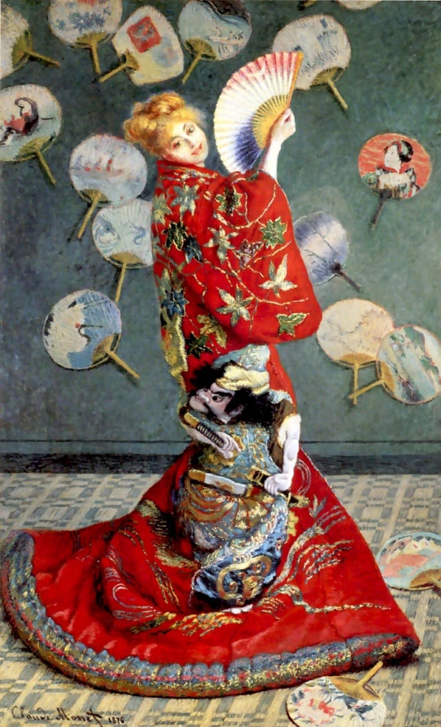 La Japonaise de Claude Monet