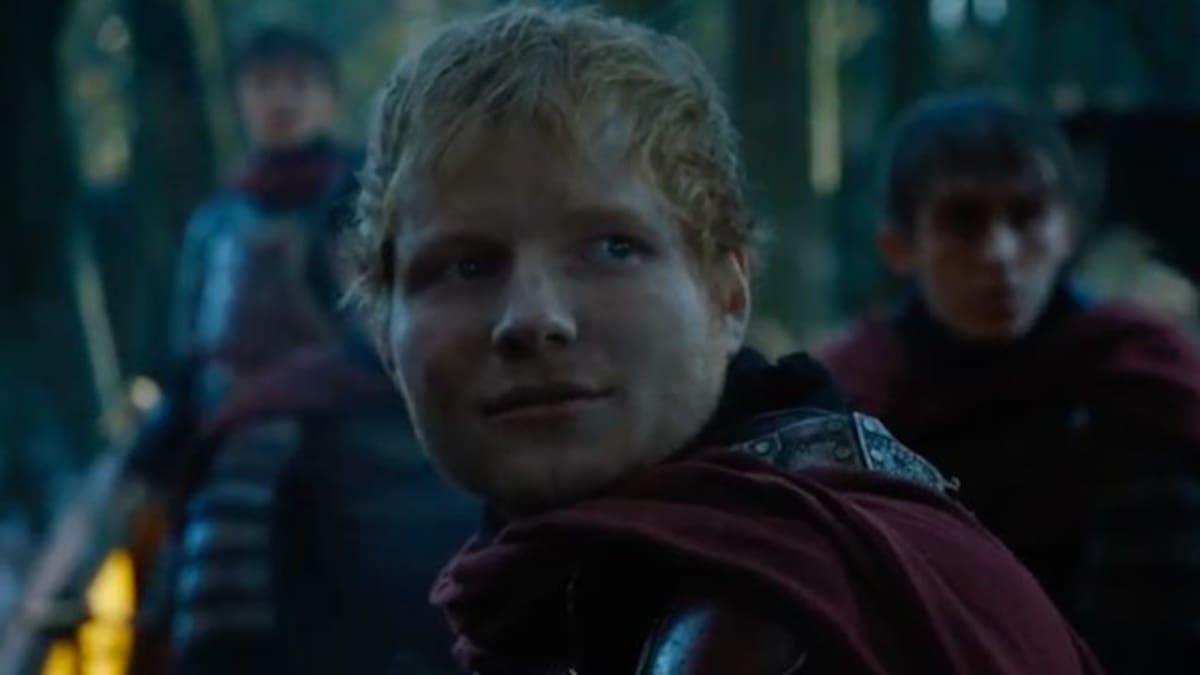 Ed Sheeran se robó el show en el estreno de la sétima temporada de Game of Thrones
