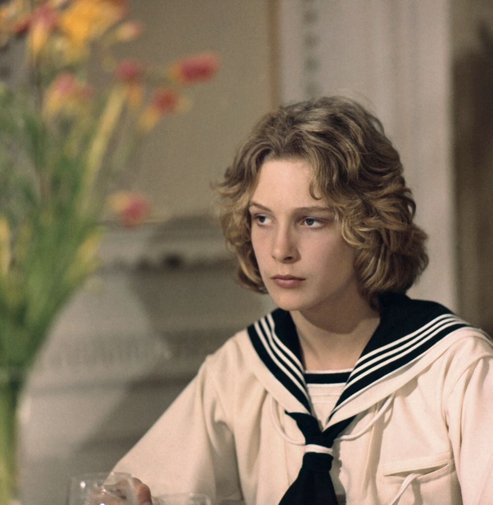 Björn Andrésen en una escena de Muerte en Venecia&#039;, 1971