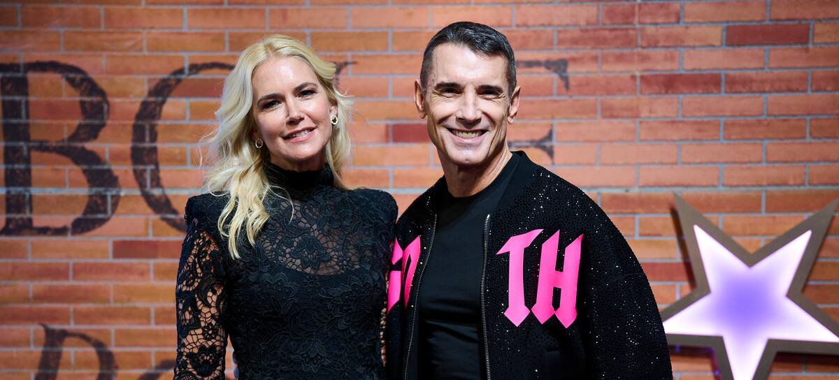Jesús Vázquez y Valeria Mazza, presentadores de &#039;Bailando con las Estrellas&#039; (Telecinco, Mediaset)