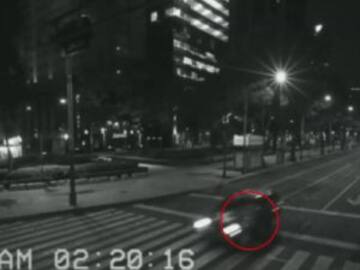 Captan fantasma en avenida del Reforma