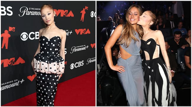 Los looks de Ariana Grande en los MTV VMAs 2025