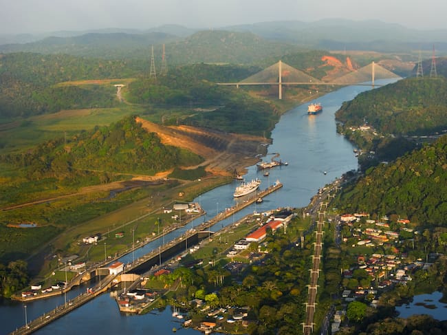 El Canal de Panamá, en la actualidad.