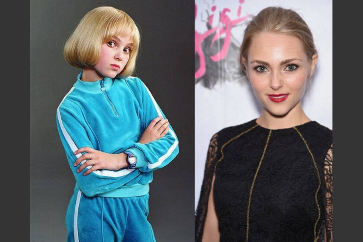 Anna Sophia Robb era Violet Beauregarde