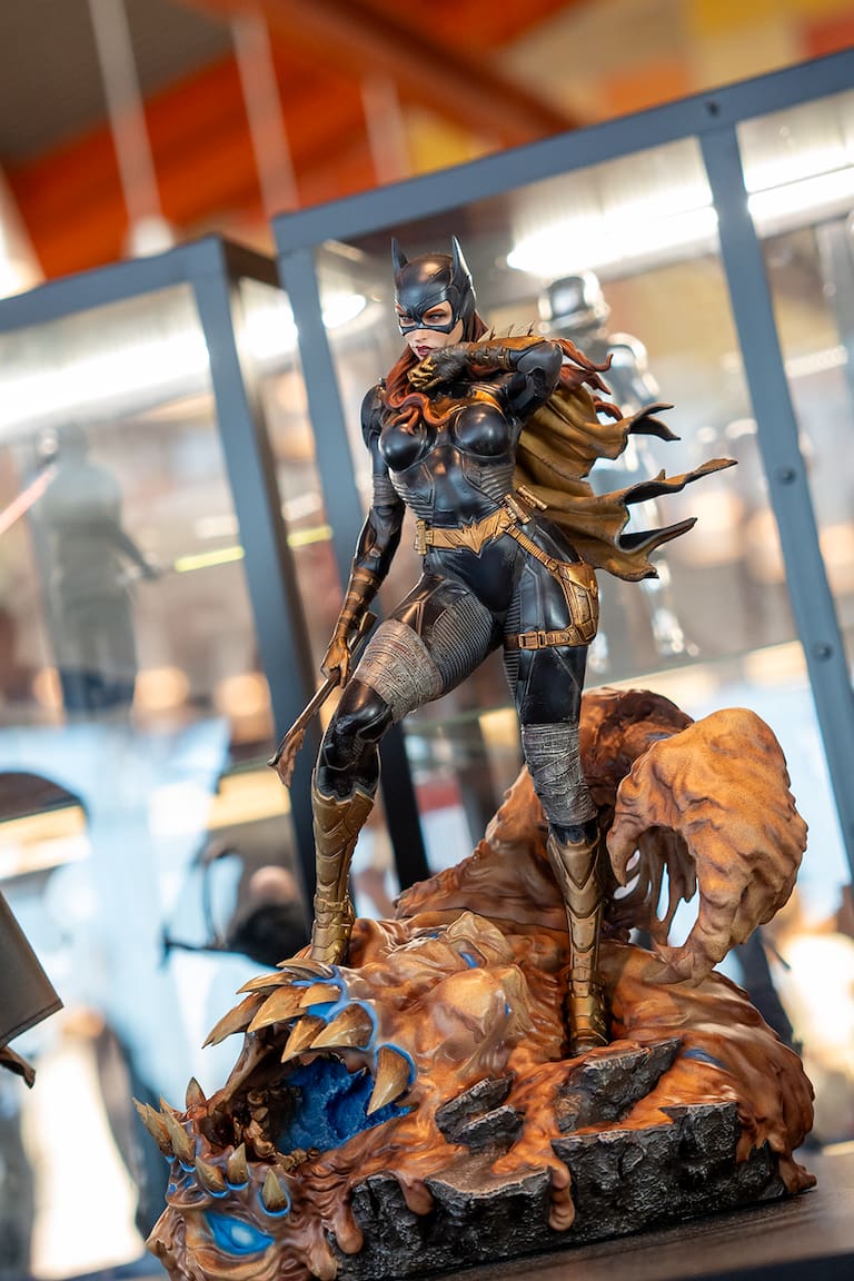 Figura de Catwoman en San Diego Comic-Con Málaga.