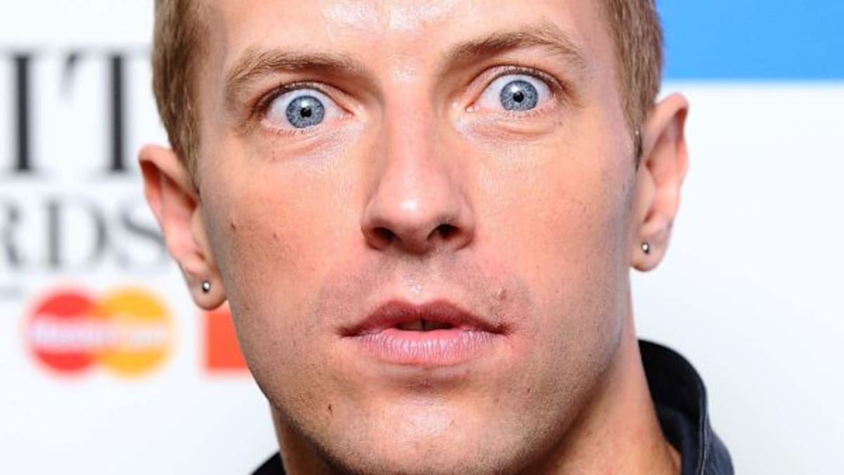 Chris Martin y su novia juntos