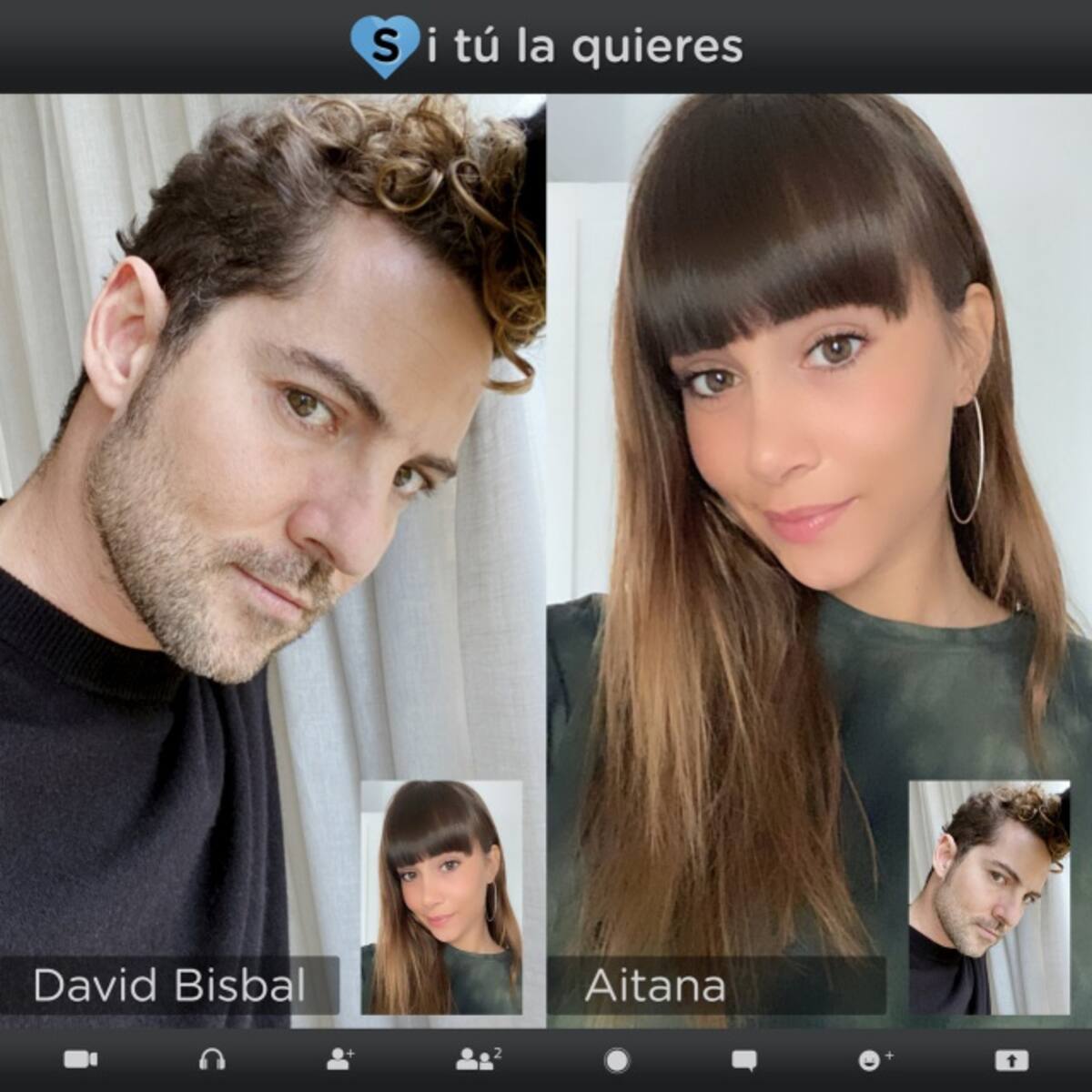 David Bisbal y Aitana presentan “Si Tu La Quieres”