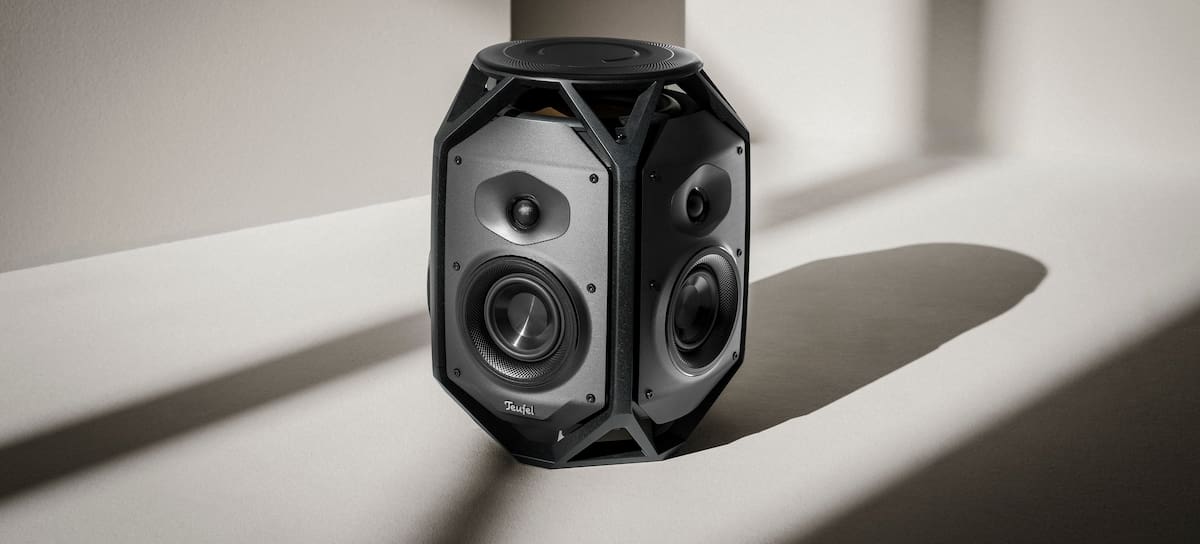 Teufel IKONIO: el nuevo altavoz Wi-Fi de 4 cifras que promete llevar el sonido de cine a tu salón