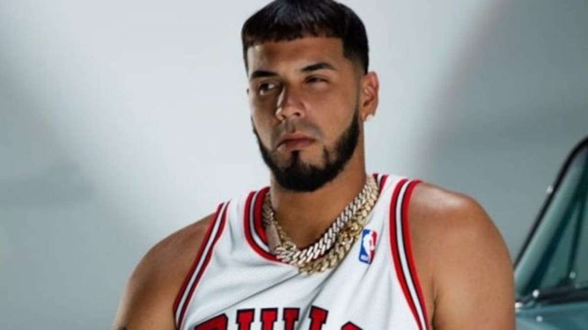 Un fan intentó robarle el reloj a Anuel AA en medio show