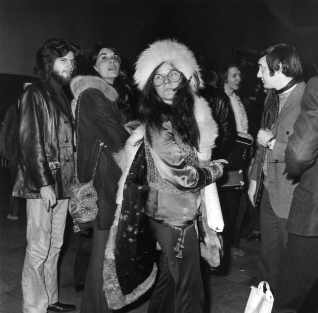 Janes Joplin y el resto de miembros de la banda &#039;Big Brother And The Holding Company&#039;.