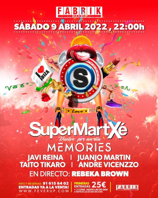 Cartel de Supermartxé Memories.