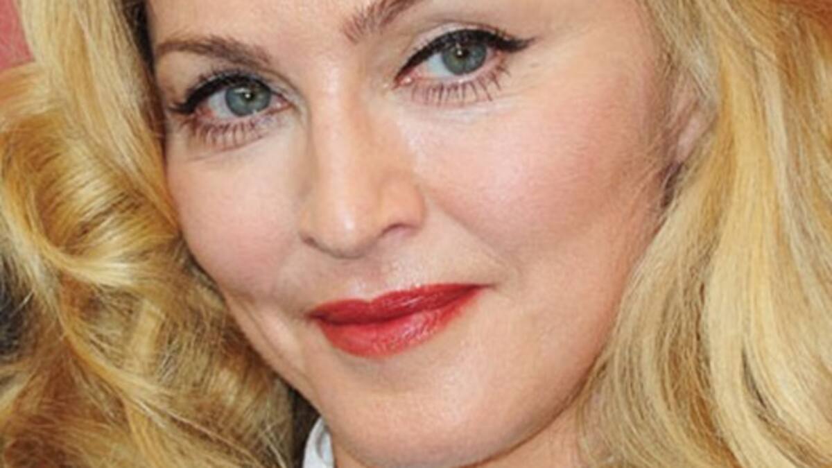 Madonna está muy sola...