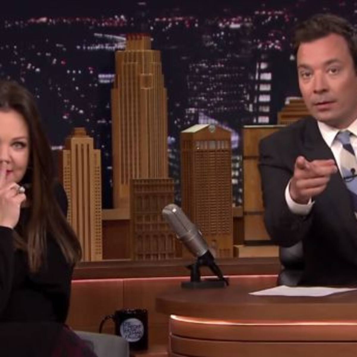 Jimmy Fallon se enfrentó a Melissa MacCarthy