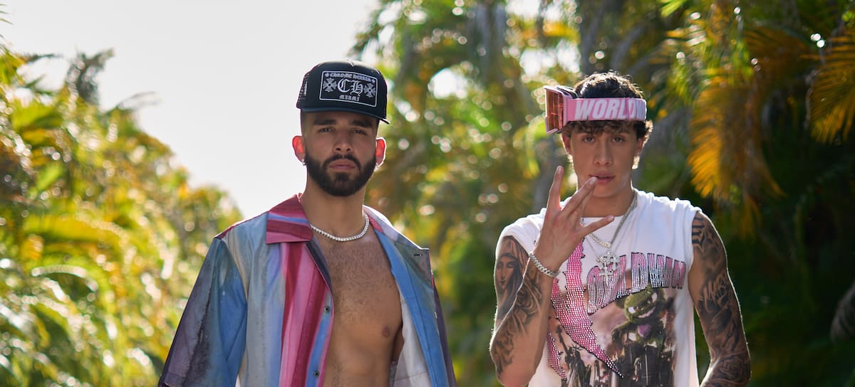 Imagen promocional de 'La Guaracha (Oh Oh Oh)', la nueva canción de Manuel Turizo y Martin White.