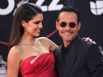 Marc Anthony y Nadia Ferreira celebran San Valentín anunciando embarazo