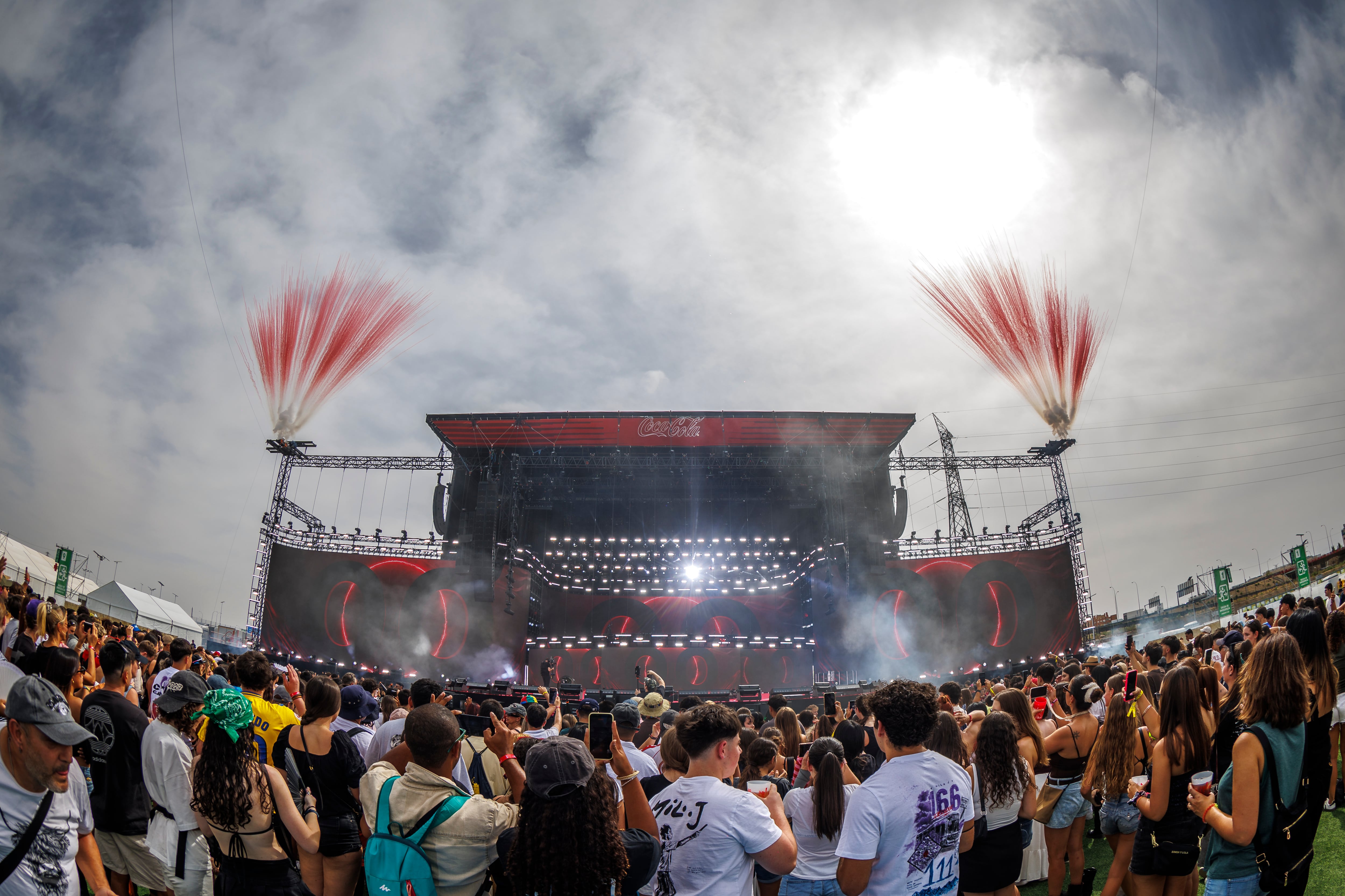 El escenario del Coca-Cola Music Experience 2026. / Nabscab
