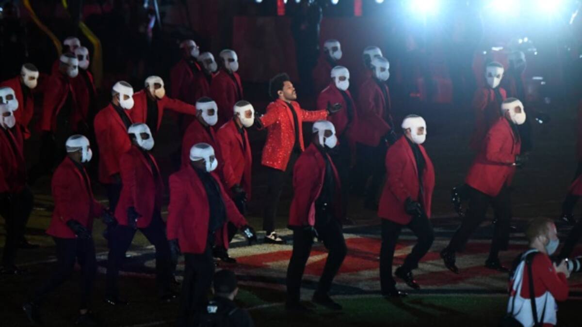 The Weeknd en el Super Bowl 2021