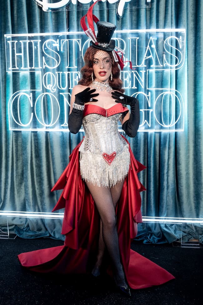 Dulceida en la Gala de Navidad de Disney Plus