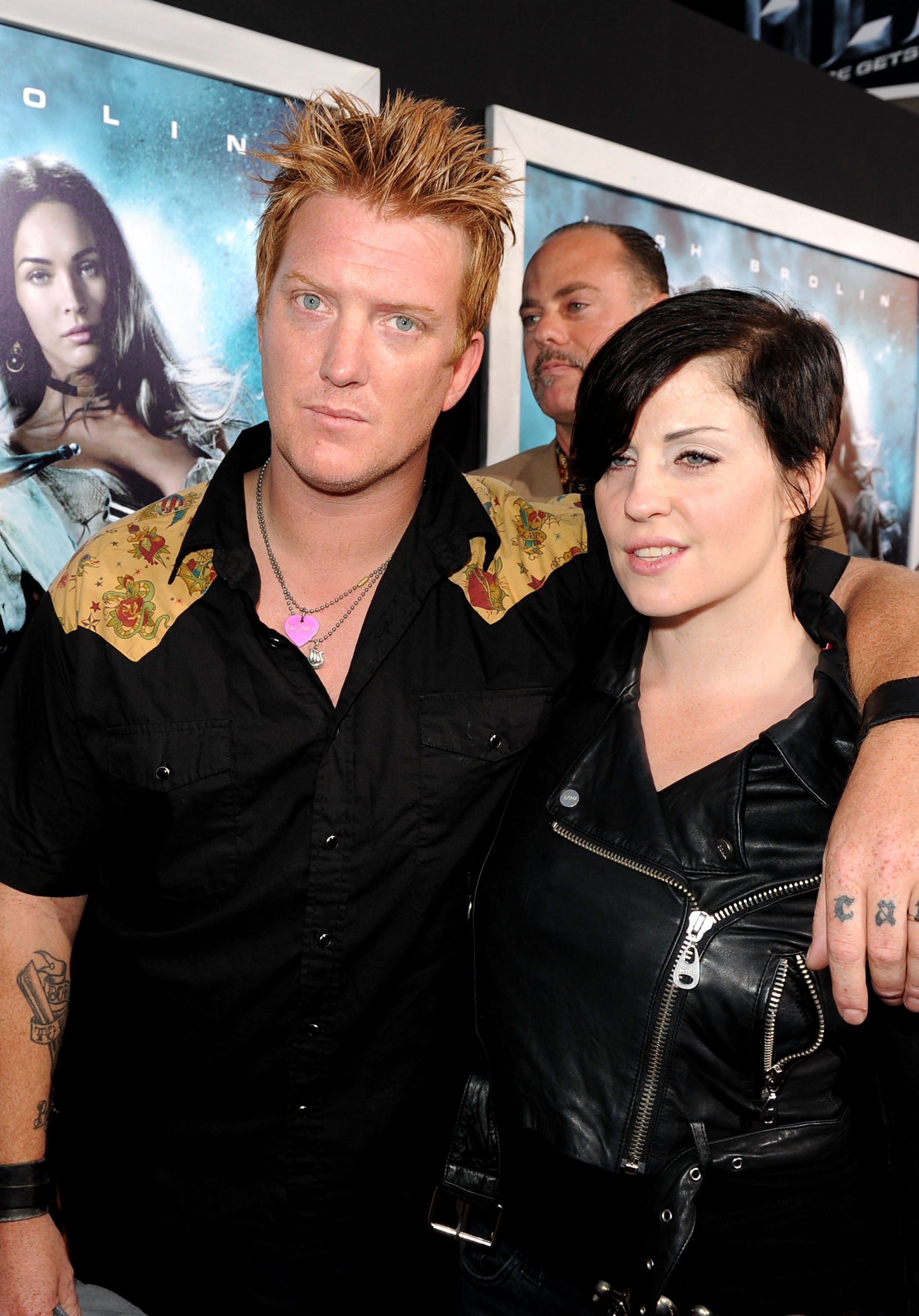 Josh Homme y Brody Dalle en 2010.