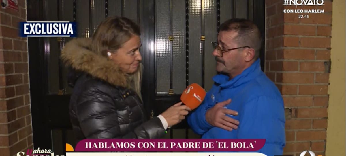 El padre de Juan José Ballesta en el programa de &#039;Y ahora Sonsoles&#039;. (Antena 3)