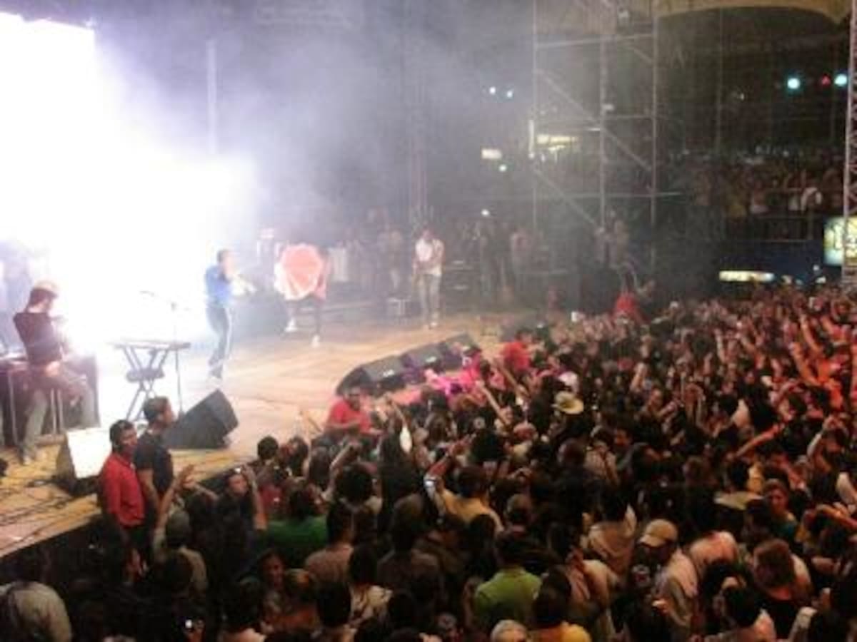 Concierto de Calle 13 Palmares 2009
