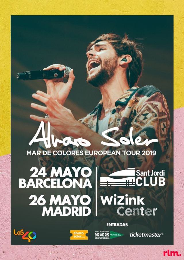 Cartel de la gira Mar de Colores