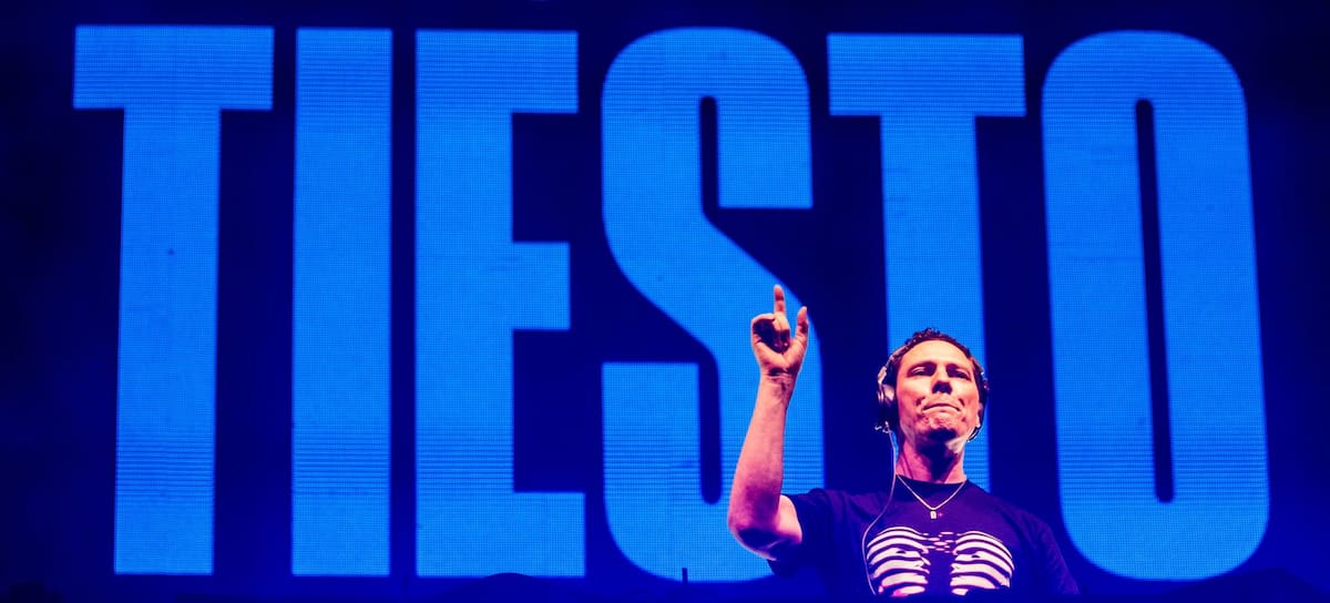 Tiësto en una actuación en Buenos Aires en 2019.