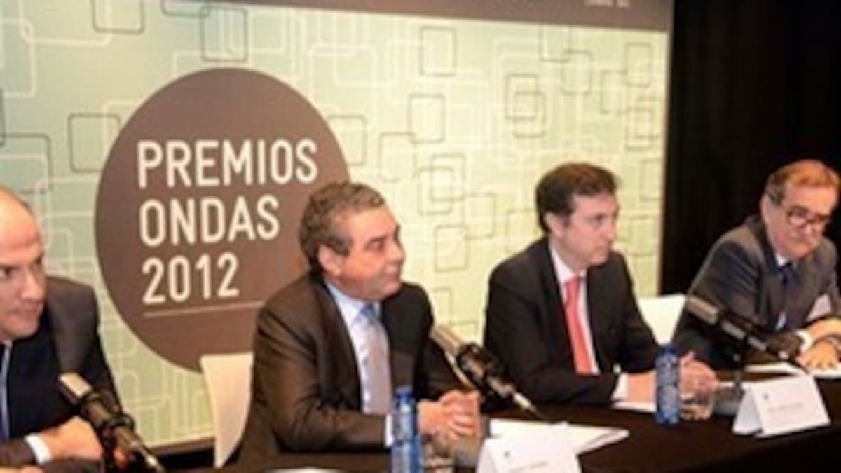Todo listo para los Premios Ondas 2012